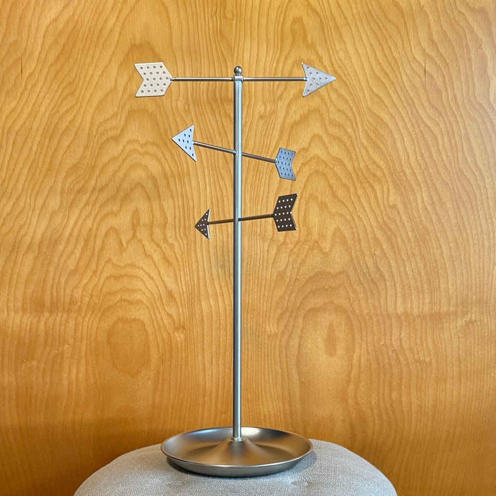 Silver Arrow Jewelry Holder